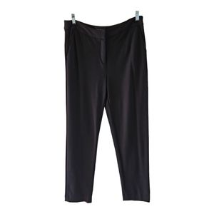 Mid Rise Pants Size 10 Black Dressy Tapered Leg Pockets Premise